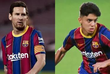 He is only 16 years old, but he plays for Barcelona B and Patrick Kluivert says that he might be the Messi of the future.