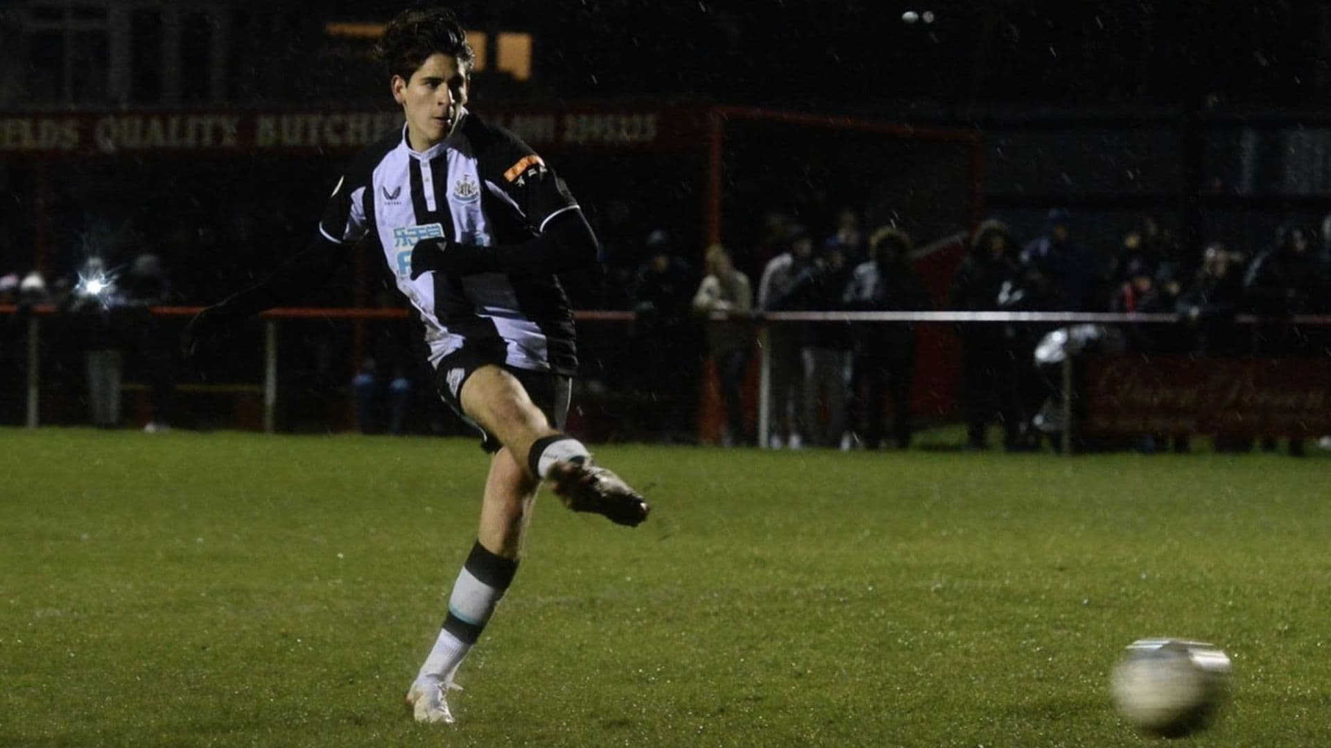 He joined Newcastle on an 18-month loan.