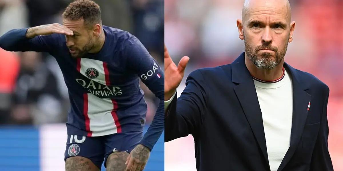 He knew Manchester United were on his trail, Neymar's low blow to Red Devils