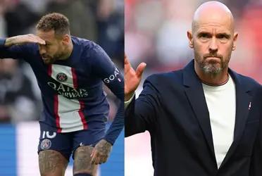 He knew Manchester United were on his trail, Neymar's low blow to Red Devils