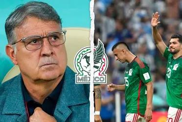 He knows that Martino, the first to leave El Tri, is leaving and his chances of staying in Mexico are over
