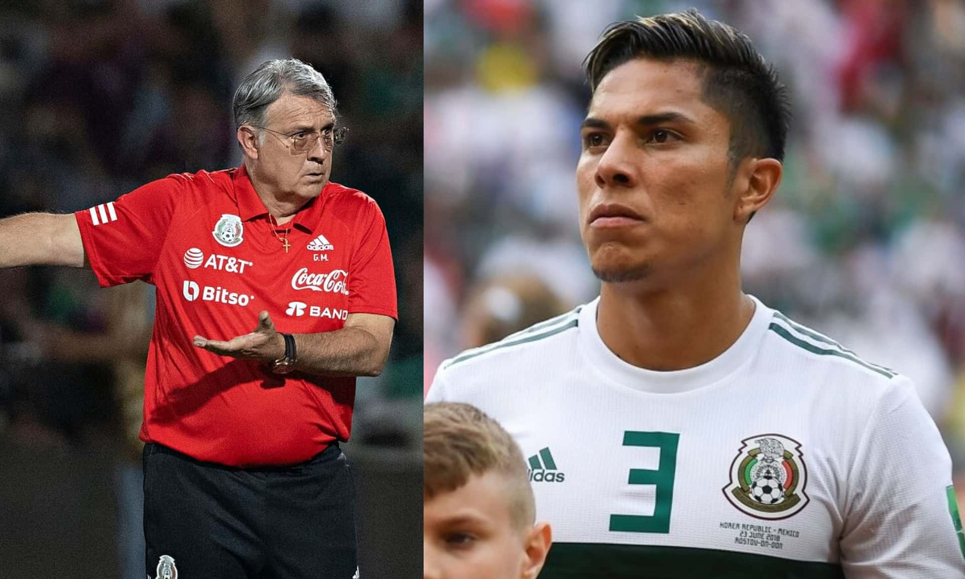 He learned of the return of Carlos Salcedo and the resignation of a player that Martino values highly.