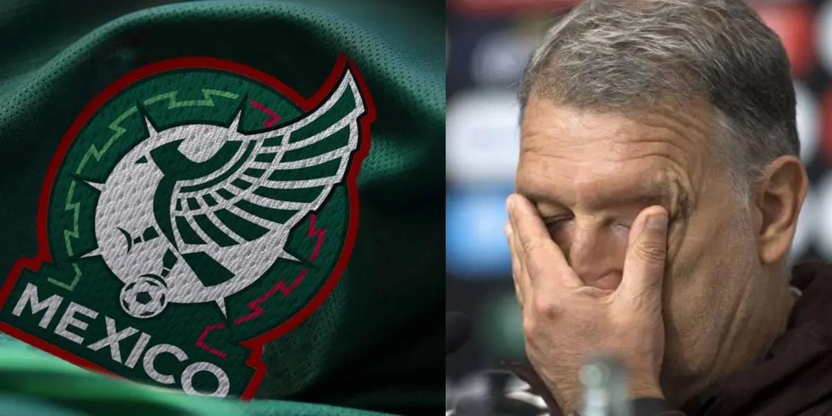 He leaves El Tri at the worst moment, Martino needs him, he said he backs him but he quits.