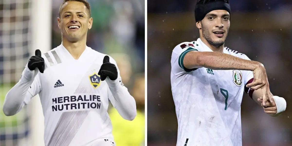 He leaves El Tri if Gerardo Martino takes desperate measures and calls Javier Hernandez instead of Raul Jimenez.