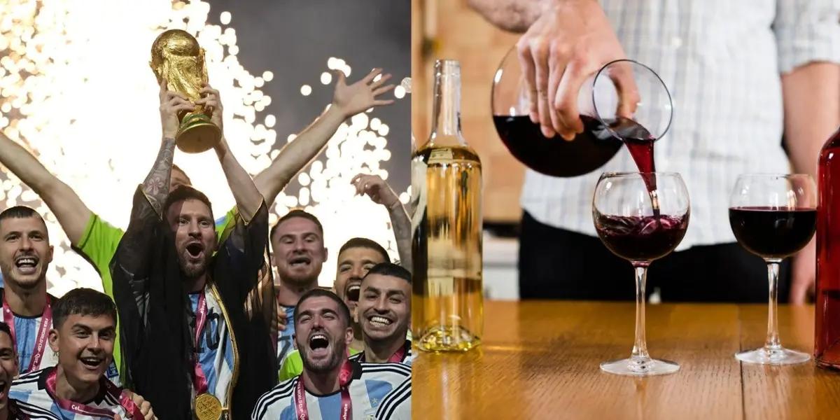 He managed to be world champion together with Messi, they took him out of the national team and now he sells wines.