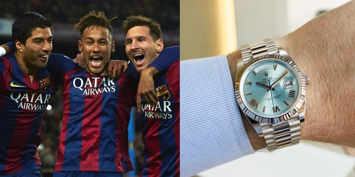 He managed to lift the World Cup and the Champions League, but now he sells watches.