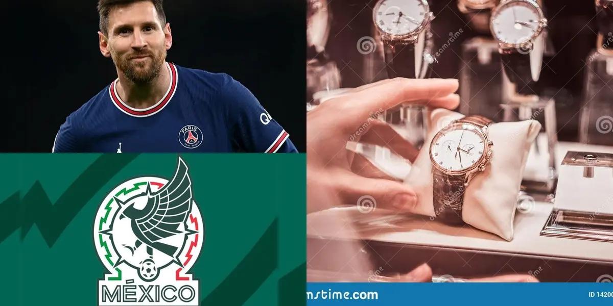 He meets the Mexican National Team player that Messi admired and now sells watches