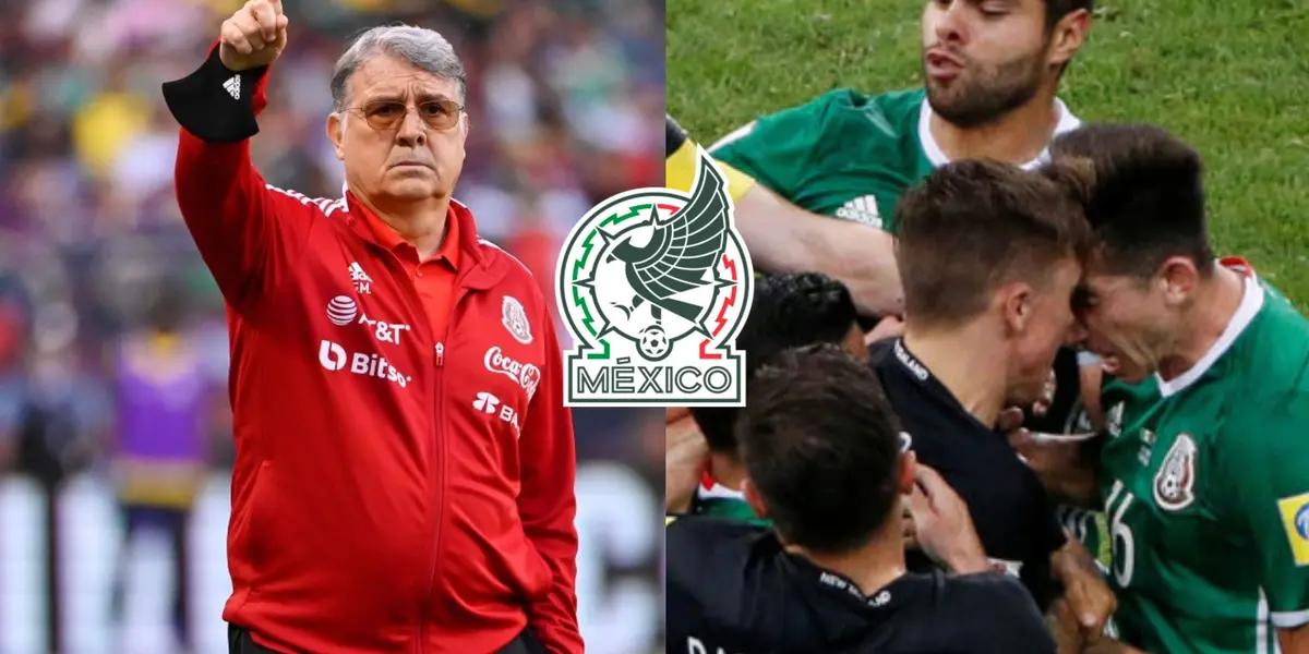 He missed the train for being violent. It is the end of his stay in the Mexican national team, in the Martino cycle.