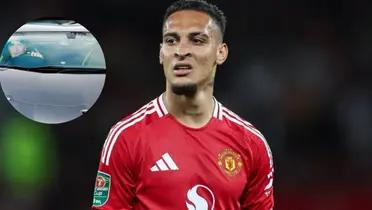 He never plays, but the luxurious life that Antony has thanks to Manchester United