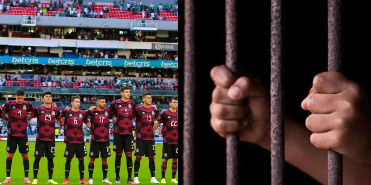 He once had a stint with the Mexican national team but is now detained in the United States.