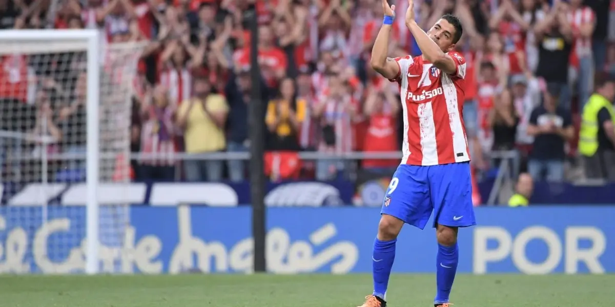 He played his final game with Atlético Madrid.