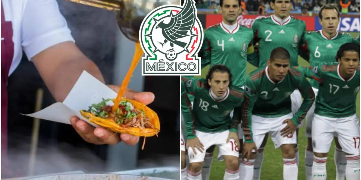 He played in the World Cup with the national team, but a woman ended his career, which was promising great things, and now he sells tacos.