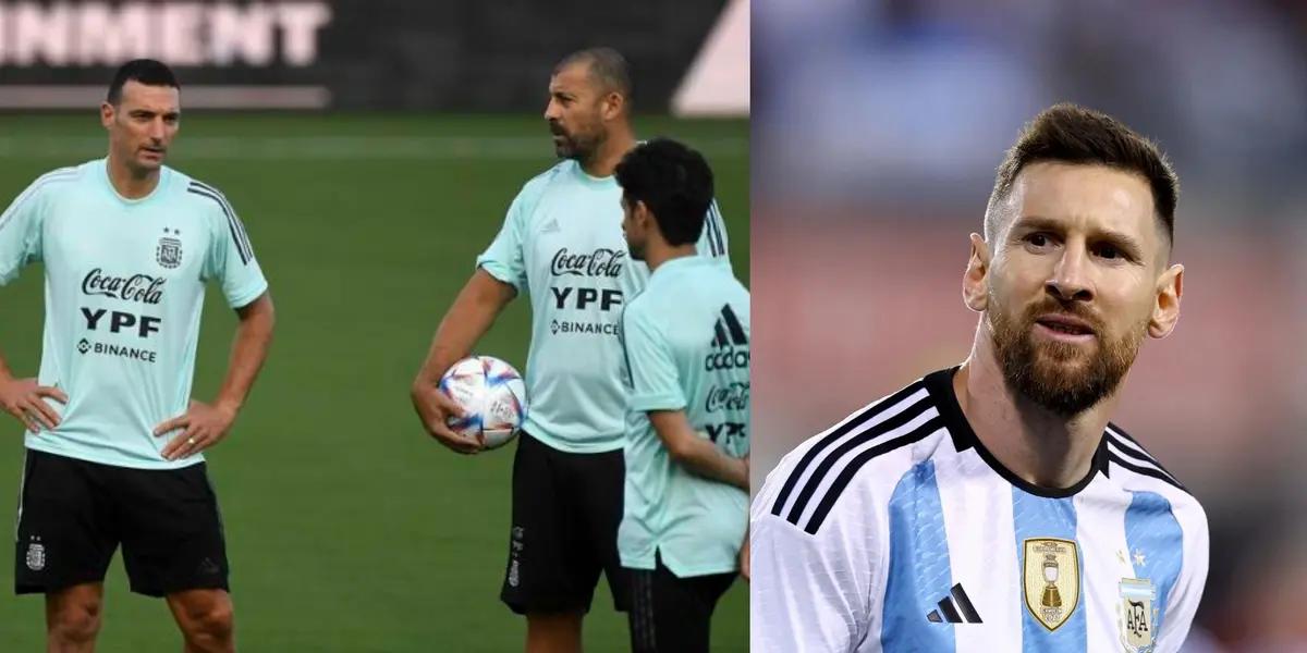 He preferred another country, they did not take him into account for the World Cup and he would wait for an opportunity from Scaloni