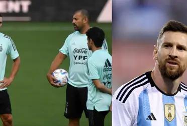 He preferred another country, they did not take him into account for the World Cup and he would wait for an opportunity from Scaloni