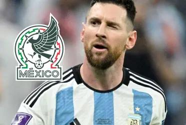 He preferred to quietly help Messi, even though he made fun of El Tri and stepped on the shirt at the end