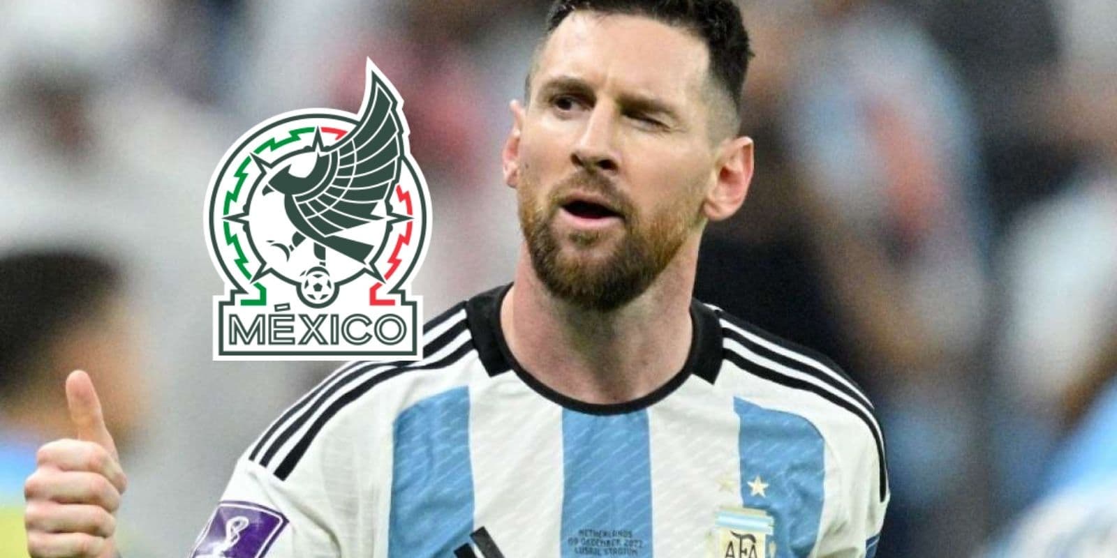 He preferred to quietly help Messi, even though he made fun of El Tri and stepped on the shirt at the end