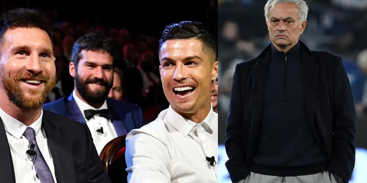 He said he was a Ronaldo fan, Mourinho's words about Messi shocked the world
