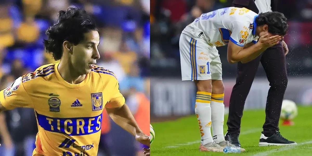 He said that he was going for the Águilas del América, but with what he did against Tigres, it is clear that there is a double face in the player.