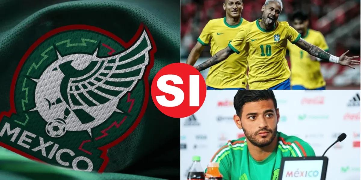 He says no to the Brazilian national team, he is Mexican, Manchester City wanted him and now he says yes to the Mexican national team