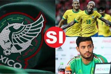 He says no to the Brazilian national team, he is Mexican, Manchester City wanted him and now he says yes to the Mexican national team