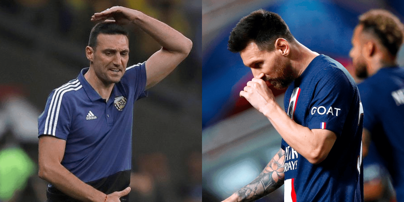 He scores goals in Europe, is a leader with his club in Italy and Lionel Scaloni does not see him again.