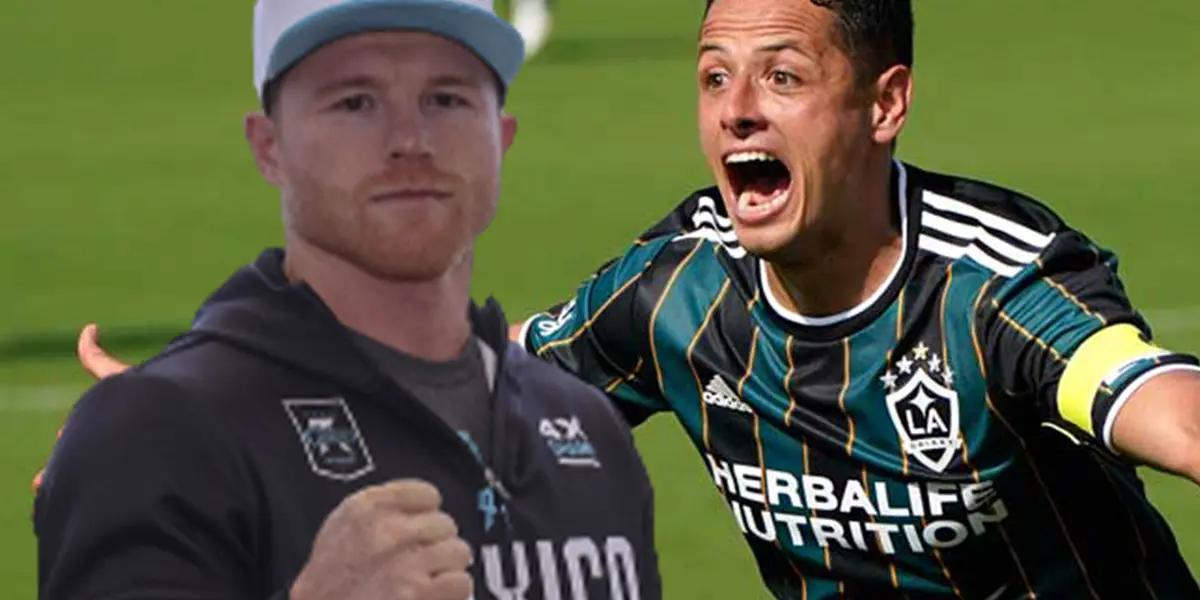 He sent strength to chichiarito hernandez through his instagram social network, after the soccer player's injury.