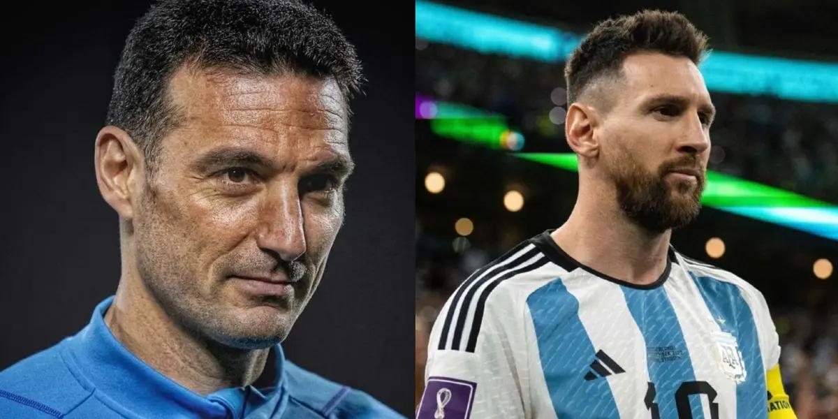 He stays! Scaloni continues in Argentina and reveals until when Messi will play