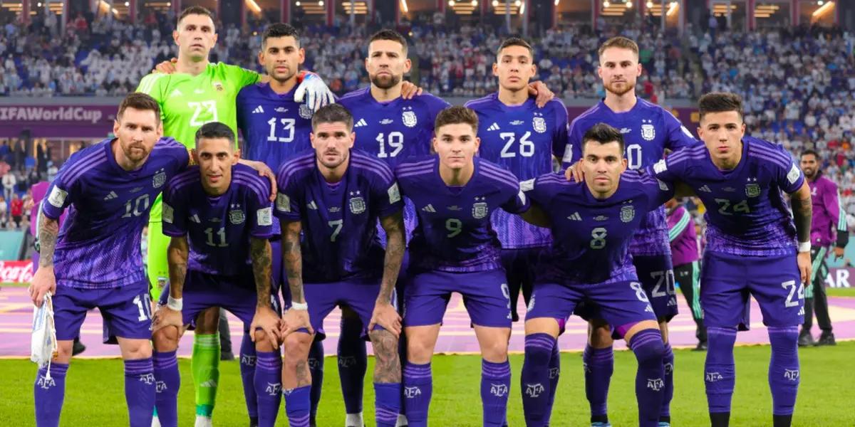 He threatened to shout a goal against the Albiceleste, said goodbye to the World Cup without significance and would not represent his current country again