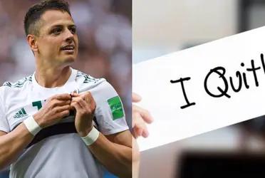 He wanted to fix the problems in the dressing room of El Tri, sided with Javier Hernandez and now he is leaving El Tri for good.