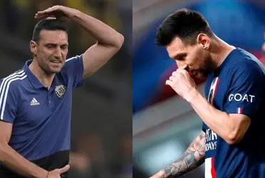 He wanted to take a photo with the captain of the Argentine team and everything went wrong.