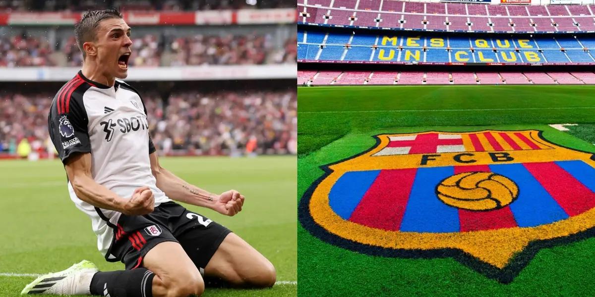 He wants to play for Los Blaugranas.