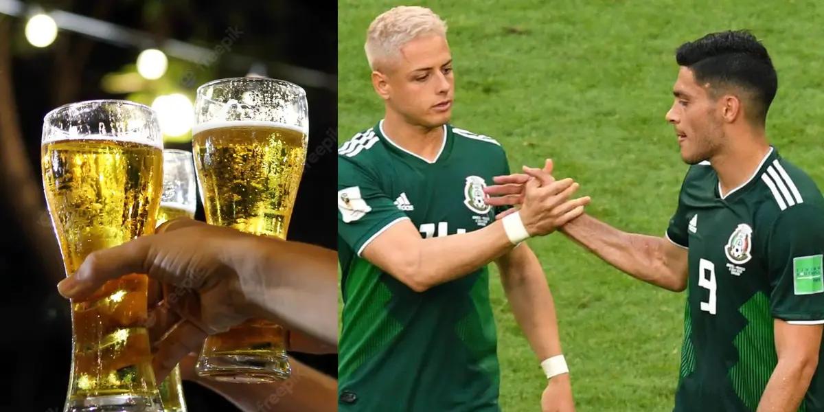 He was beaten by the drink, he won't go to the World Cup for drinking crazy water, his chance is over.