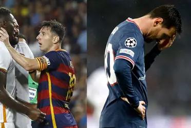 He was Leo's teammate in Spain, he has a bad time in England and the fans of his club ask for his departure