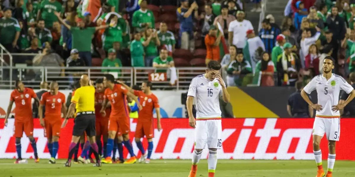 He was on the pitch the night Chile National Team beat 7-0 El Tri.