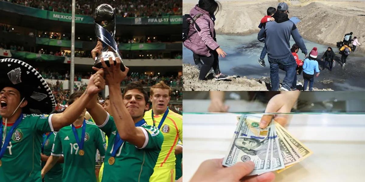 He was one of the players who broke with the Tri under 17 and gave glory to the national team, but his career was cut short. Now he has gone to the USA as a wetback.