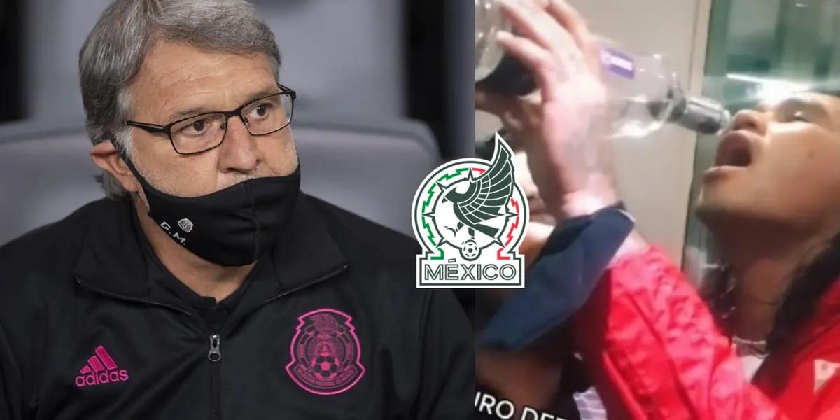 He was punished for being a womanizer within the Mexican national team, he was banned from El Tri at the time for partying and now he no longer has a job.