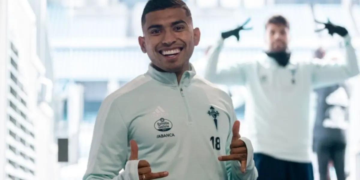 He was registered as a Celta de Vigo player in the last few hours.