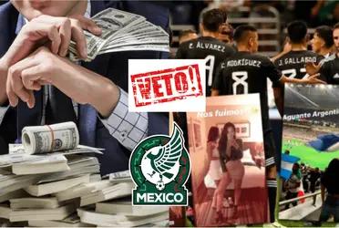 He was removed from the Mexican national team because of his parties and excesses. Now the player is a millionaire but without doing much for his club.