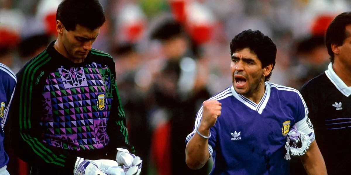 He was struggling in his personal life with depression, and a meeting with Diego Maradona saved his life.