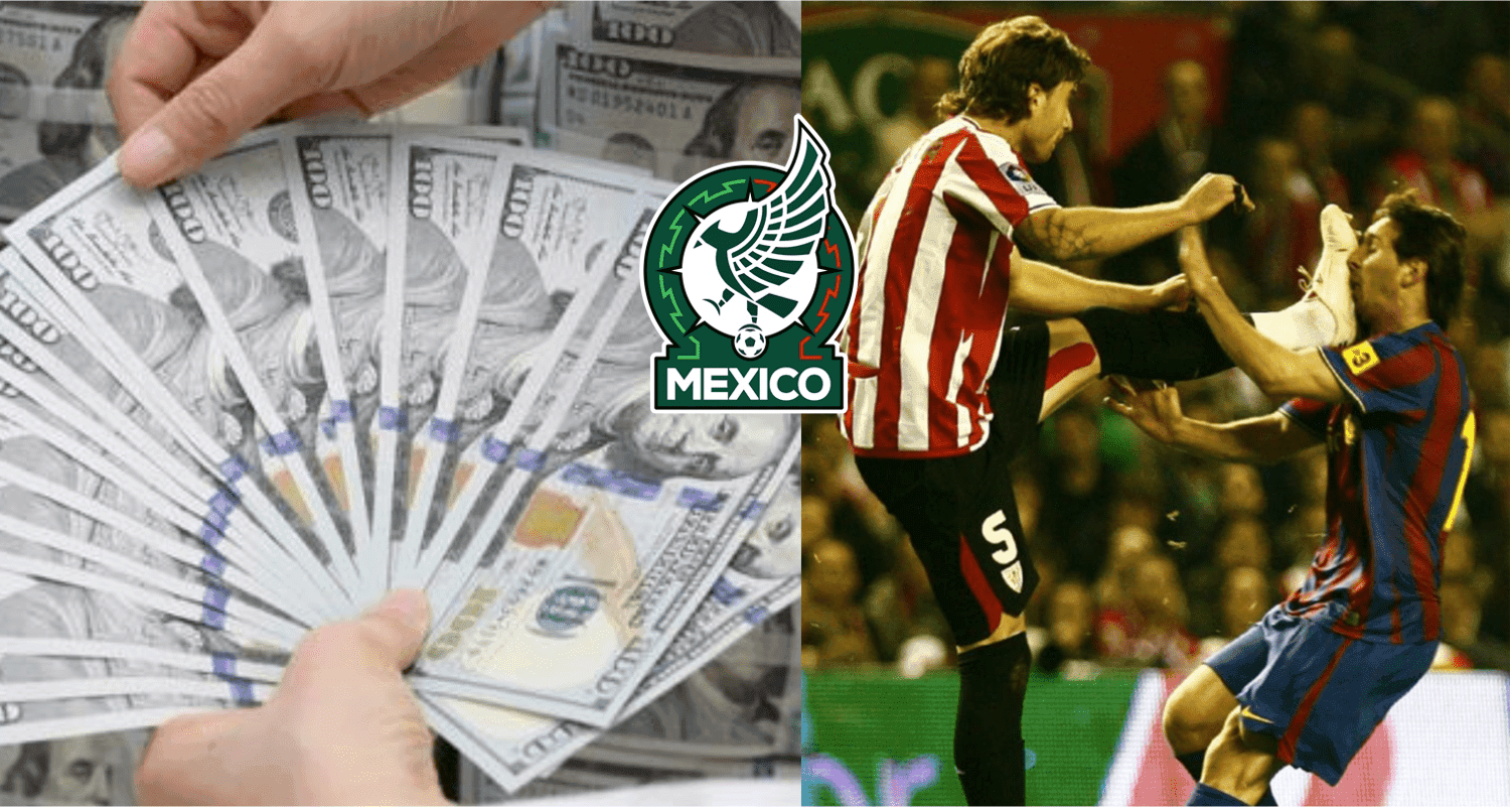 He was the most lumbering of the Mexican national team, a real curmudgeon, now he is a millionaire.