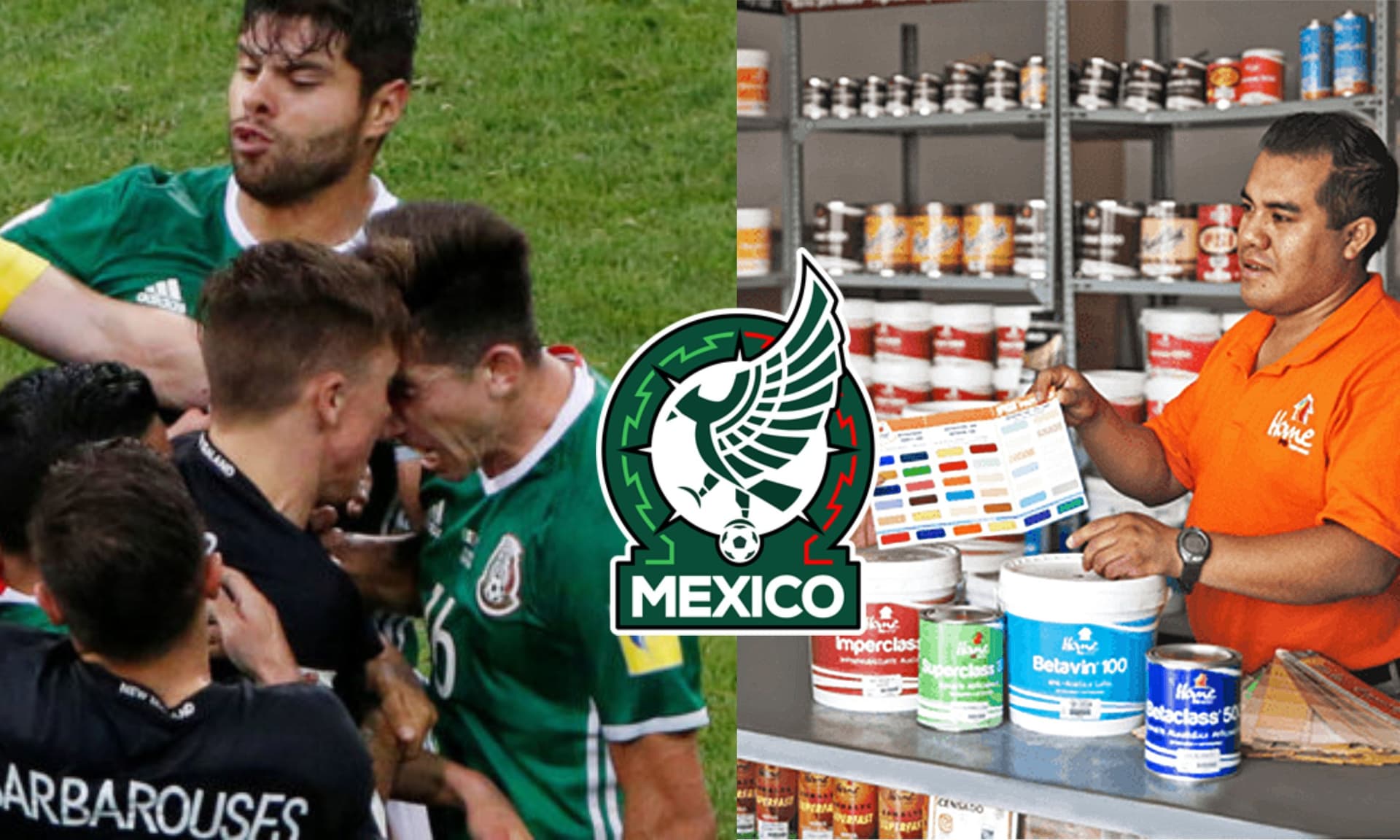 He was the most violent player of the Mexican National Team, now he sells paintings
