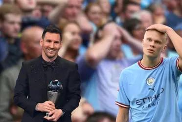 He was the overwhelming favorite to win the award for the best soccer player on the planet