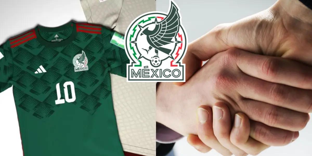 He will join the Mexican national team without merit, a sponsor could get a scholarship holder to join and go to the World Cup.