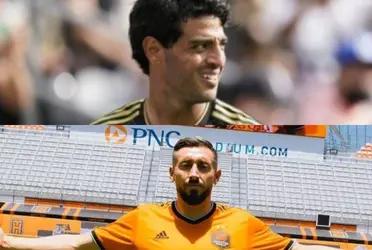 Héctor Herrera has not had a good performance in MLS, while Carlos Vela does this