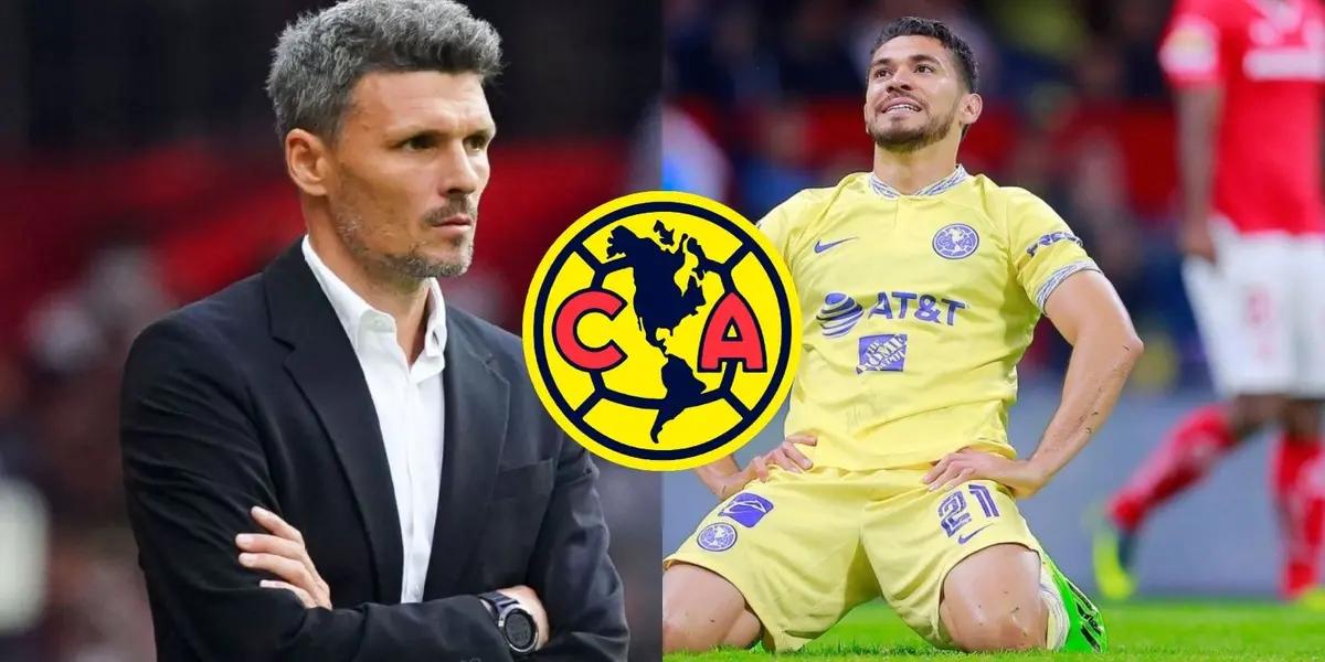 Henry Martin had one of his best games this year with Club America, the player shined and that's what they call him