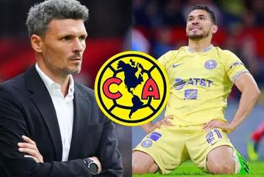 Henry Martin had one of his best games this year with Club America, the player shined and that's what they call him