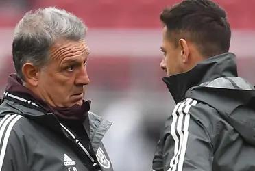 Hernández tried to capture Gerardo Martino's attention during the preseason by working hard in order to return to the national team, but there was no response from the Argentine coach.