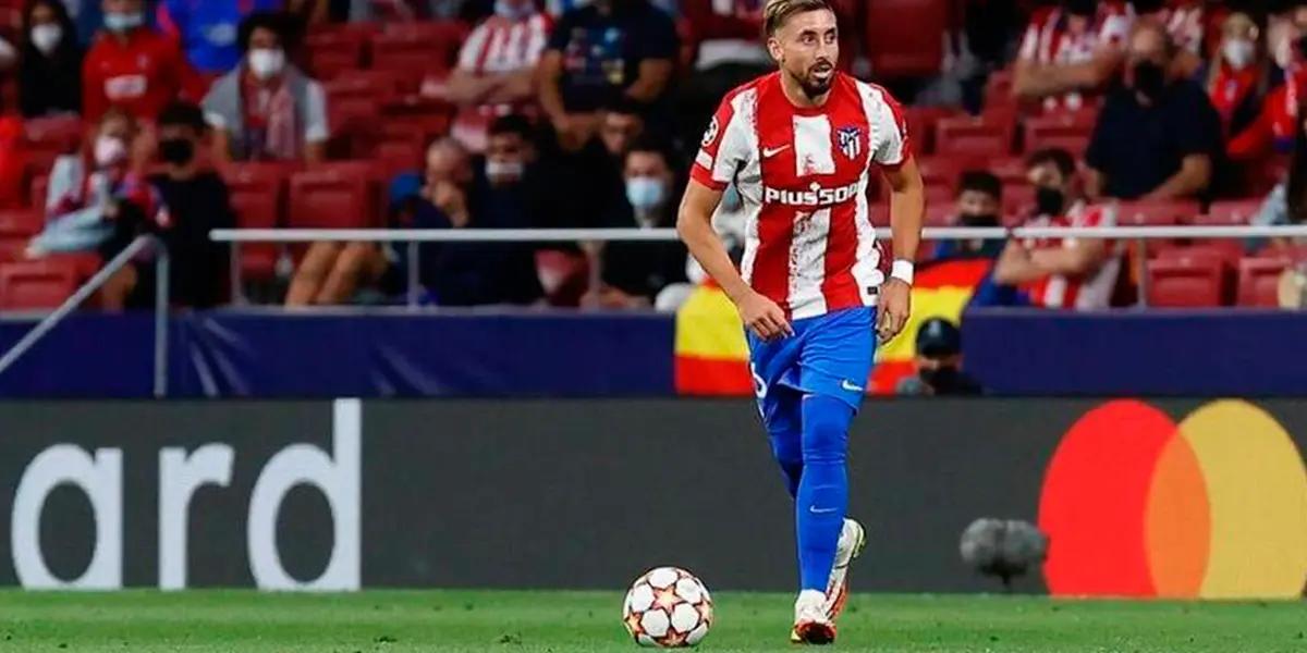 Herrera ends contract with Atlético Madrid at the end of the season.