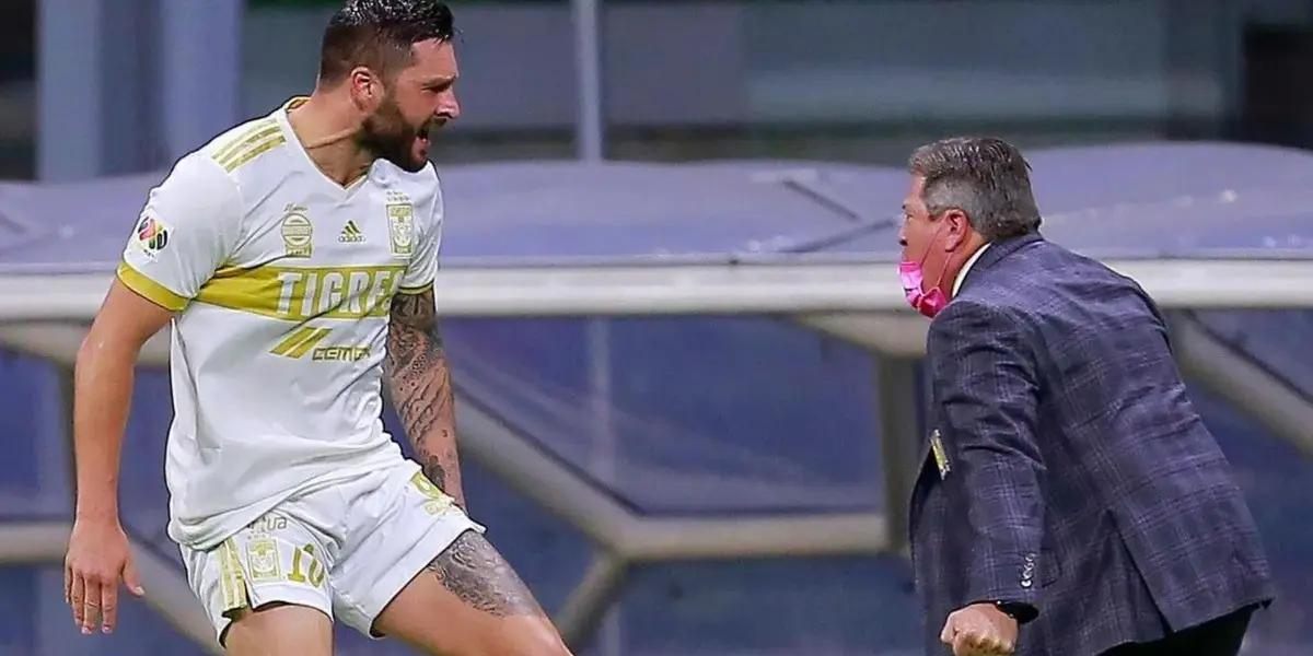 Herrera is followed by at least three national teams.