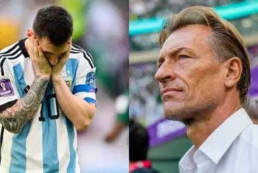 Hervé Renard referred to what will be the world final between Argentina and France